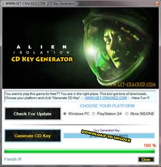 Alien isolation steam key generator download